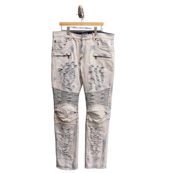 Odd Culture Jeans Skinny Moto Jeans, Size 38x34 - Picture 1 of 12